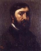 Gustave Courbet Portrait of Adolphe Marlet oil painting